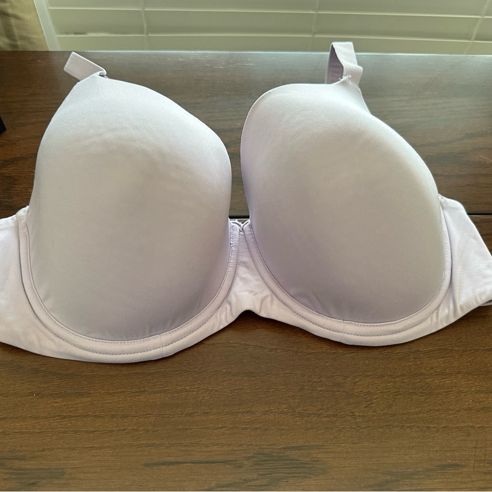 Bare Necessities Soft Blue Bra - Picture 2 of 5